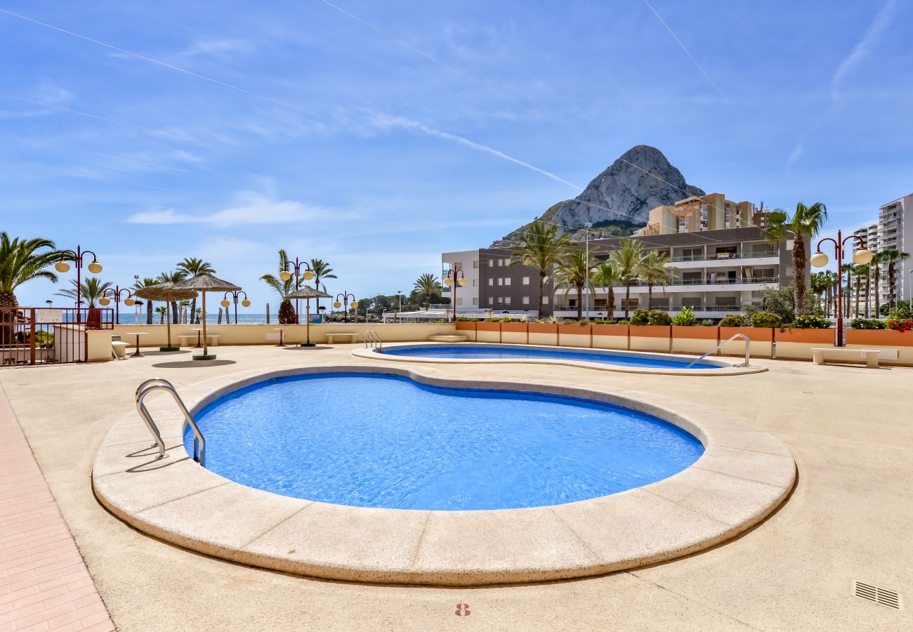 Appartement à Calpe / Calp - ZAFIRO 22B - Appartement en première ligne avec vue sur la mer et accès direct à la plage