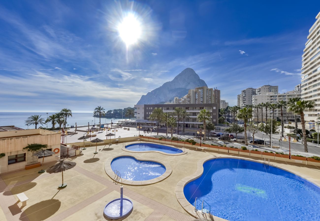 Appartement à Calpe / Calp - ZAFIRO 22B - Appartement en première ligne avec vue sur la mer et accès direct à la plage